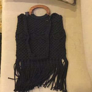 Brand NWT macrame bag by Danielle Nicole.